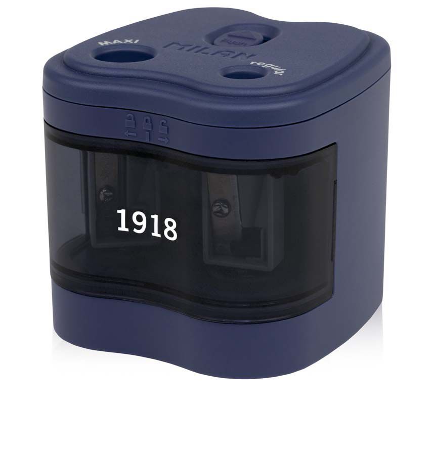 Sacapuntas doble Milan 1918 con pilas