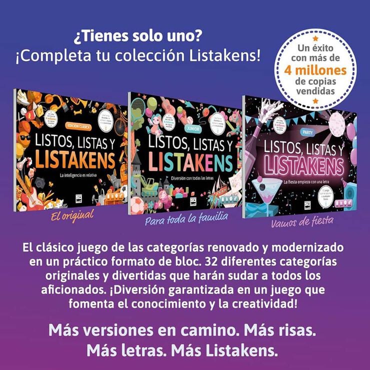 Listos Listas y Listakens Party