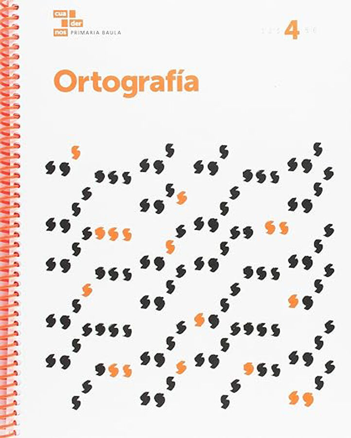 Ortograf&iacute;a 4 Edelvives