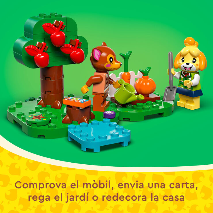 LEGO® Animal Crossing La visita de Canela 77049