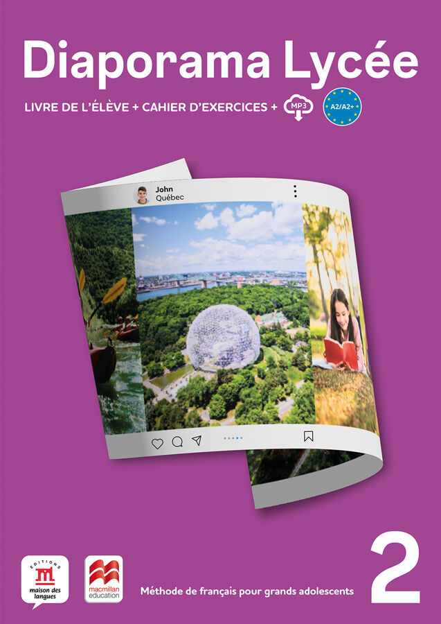 Diaporama Lyc&eacute;e 2 Livre de l'&eacute;l&egrave;ve + Pack cahier + Token digital