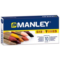Cera grasas Manley tonos piel 10 colores