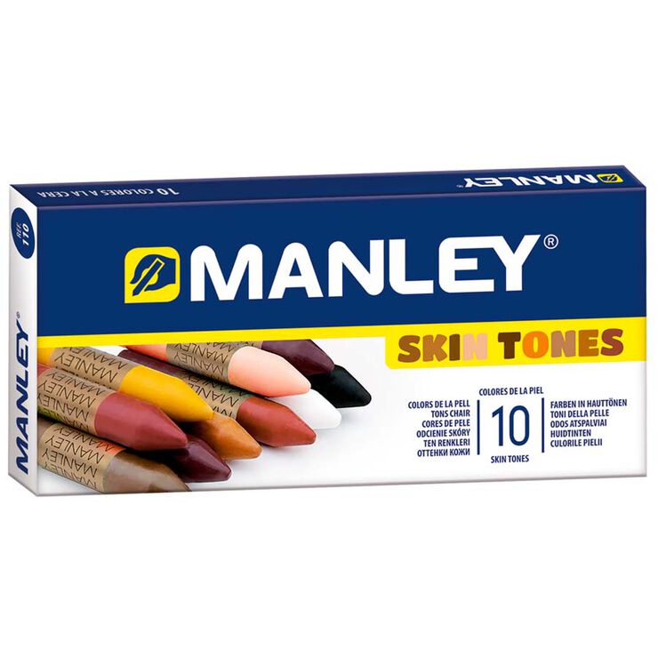 Cera grasas Manley tonos piel 10 colores