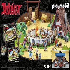 Playmobil Astérix Cabaña de Ordenalfabetix 71266