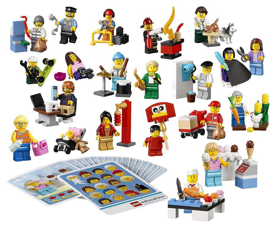 LEGO Minifigura personatges (45022)