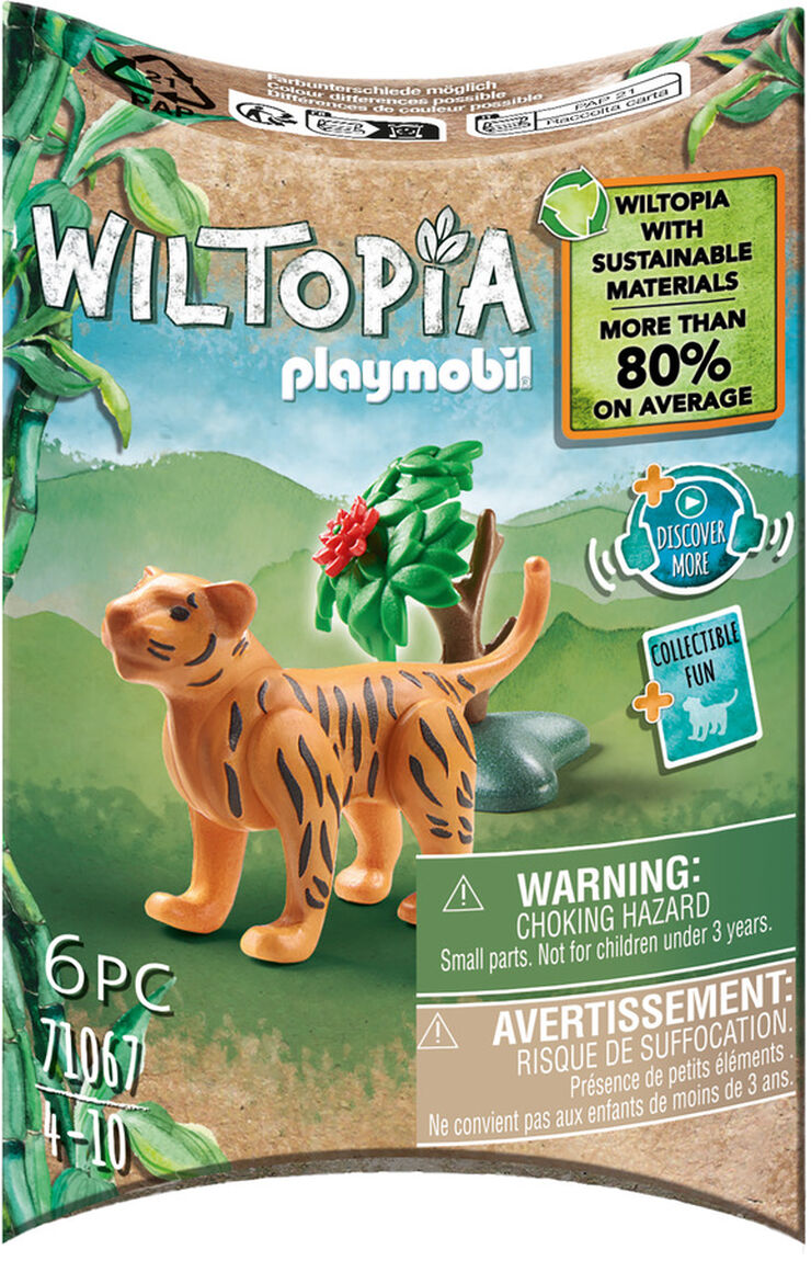 Playmobil Wiltopia Tigre Joven 71067