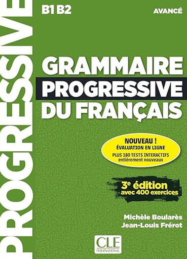 CLE Grammaire Progressive AVA 3E/+Onl