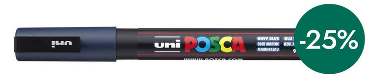 Retolador Posca PC-3M 0,9-1,3mm blau marí