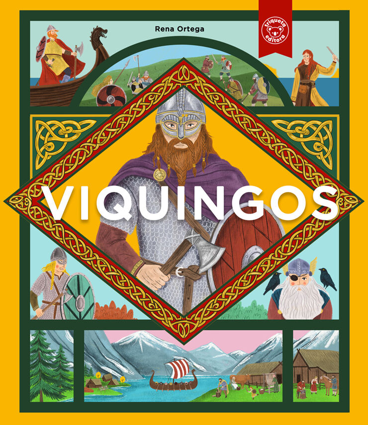 Viquingos - &Aacute;lbum ilustrado infantil sobre a Idade Media