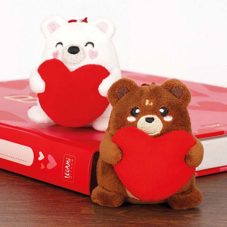 Set 2 llaveros Legami Teddy Bear
