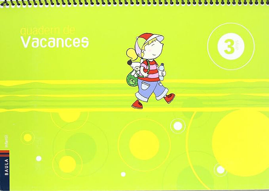 Quadern de Vacances Infantil 3 anys Baula
