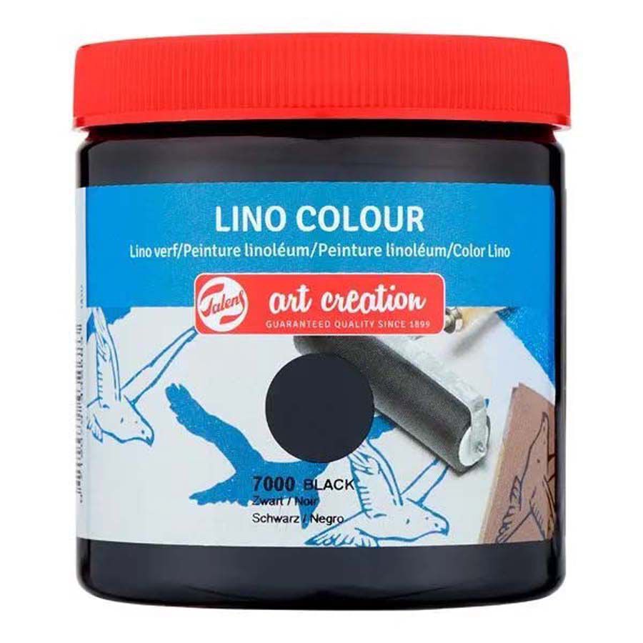 Pintura lin&oacute;leo Talens 250ml negro