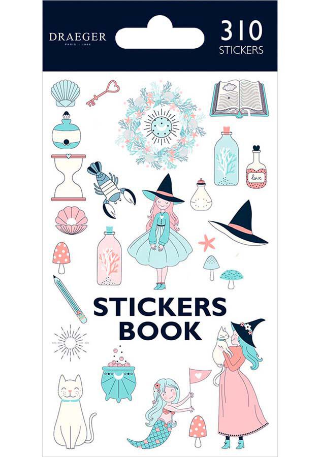 Pegatinas Draeger Sirenas y Brujas 310u