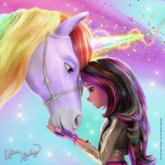 Puzle 3 x 49 piezas Unicorn Academy