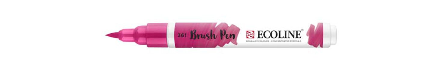 Retolador Ecoline Brush Pen rosa clar 361