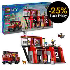 LEGO® City Parc de Bombers amb Camió 60414