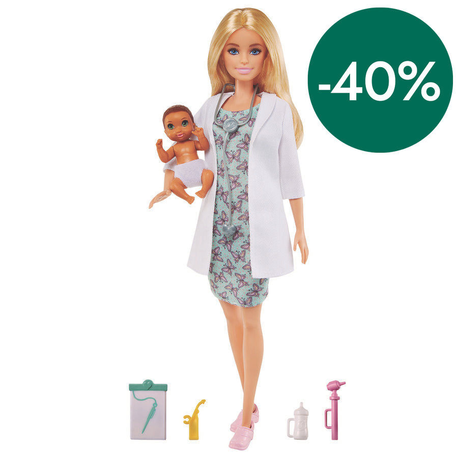 Barbie Doctora y Beb&eacute;