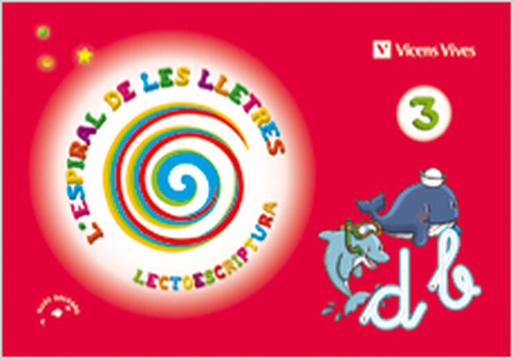 Lectoescriptura 3 Espiral Lletre Infantil 5 anys Vicens Vives