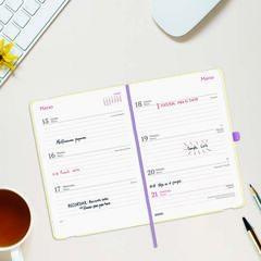 Agenda Finocam 16M Capri F4 Sem/Vista Castellano 2026-27 Happy