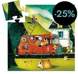 Puzle camión bomberos