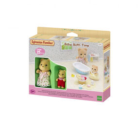 Ambientes Sylvanian Families Hora del baño bebé