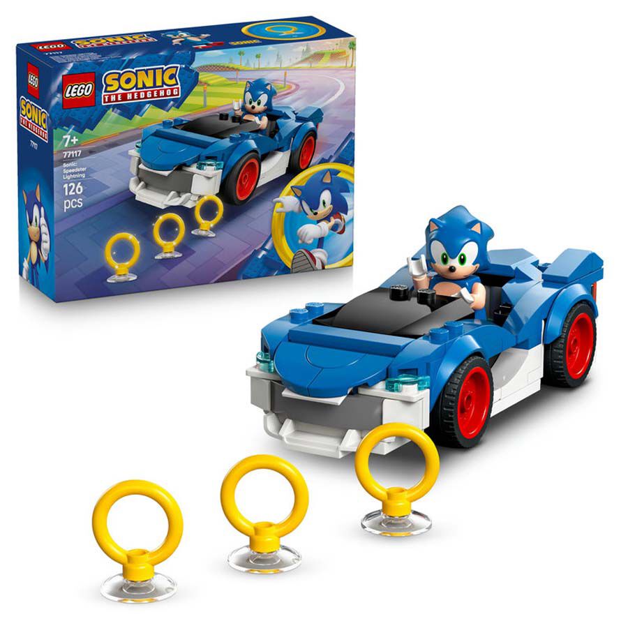 LEGO&reg; Sonic the Hedgehog&trade; Sonic: Speedster Lightning 77117