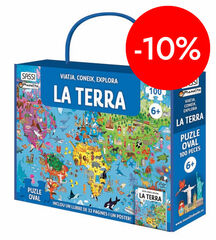 Libro y puzle La terra 100 piezas