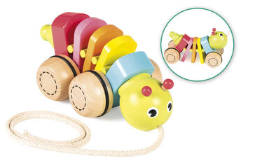 Gusano de arrastre de colores