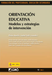 Orientación educativa vol. I: Modelos y Orientación educativa vol. I: Modelos y