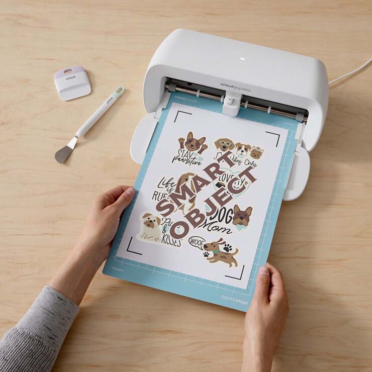 Cricut Vinil imprimible A4 blanc 12 fulls