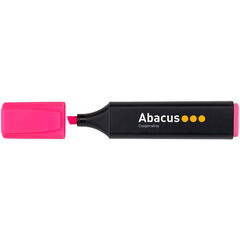 Marcador fluorescente Abacus rosa 10u