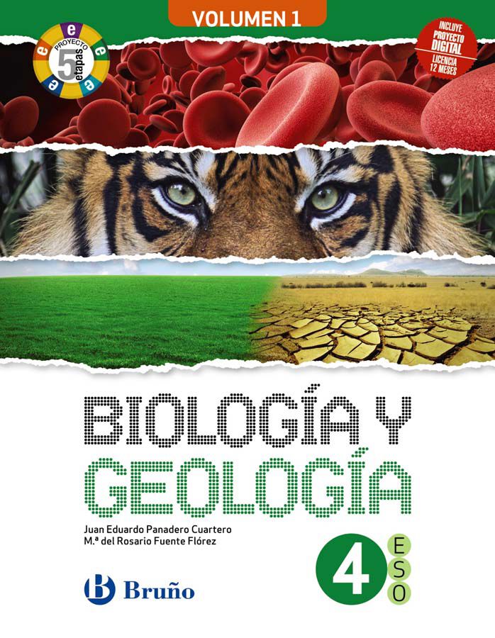 Biolog&iacute;a Y Geolog&iacute;a 4 Eso 3 Vol&uacute;menes Proyecto 5 Etapas