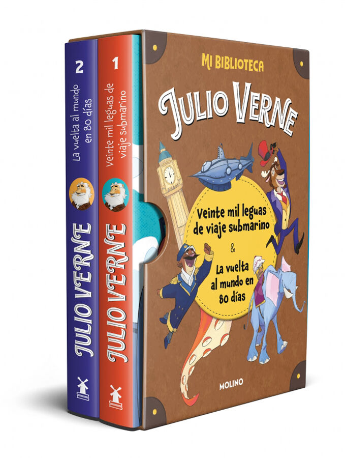 Mi biblioteca Julio Verne (Julio Verne para ni&ntilde;os)