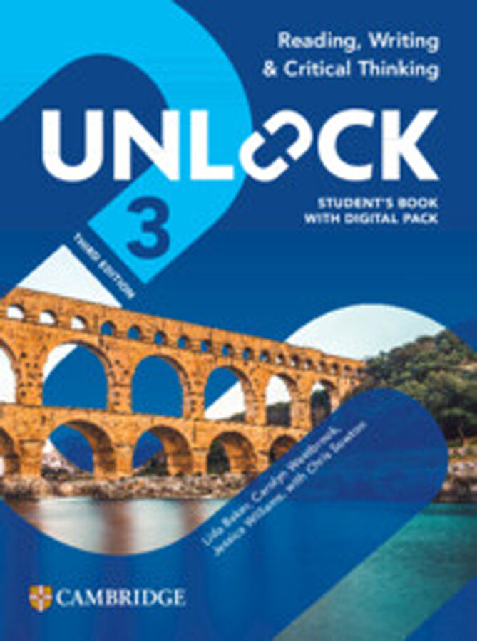 Unlock Level 3. Reading, Writing and Critical Thinking Student's book with digital pack
