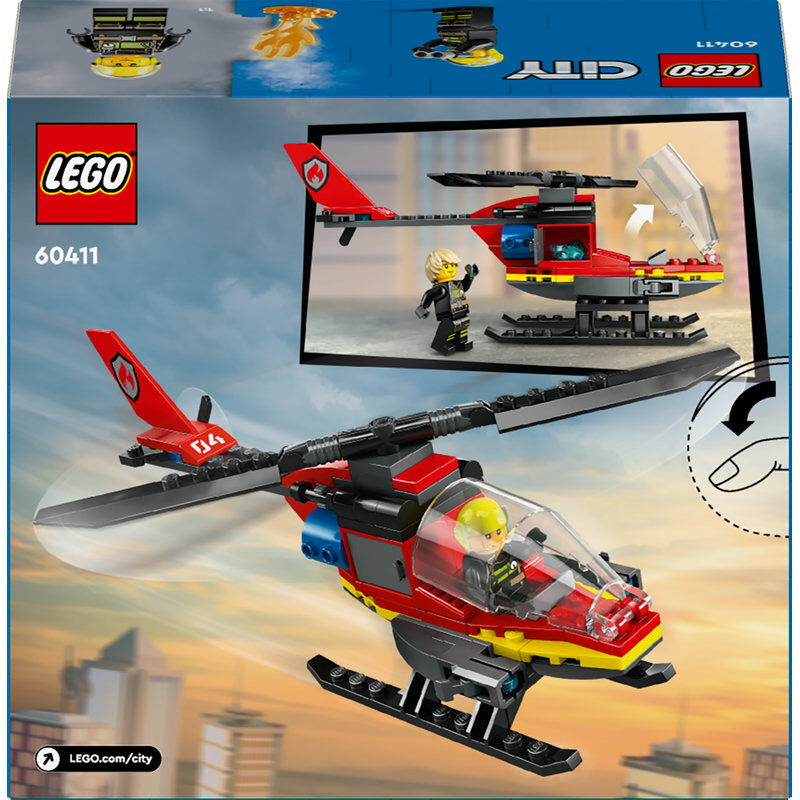 Lego city 2025 helicoptero de rescate
