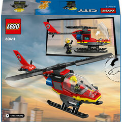 LEGO® City Helicóptero de Rescate de Bomberos 60411