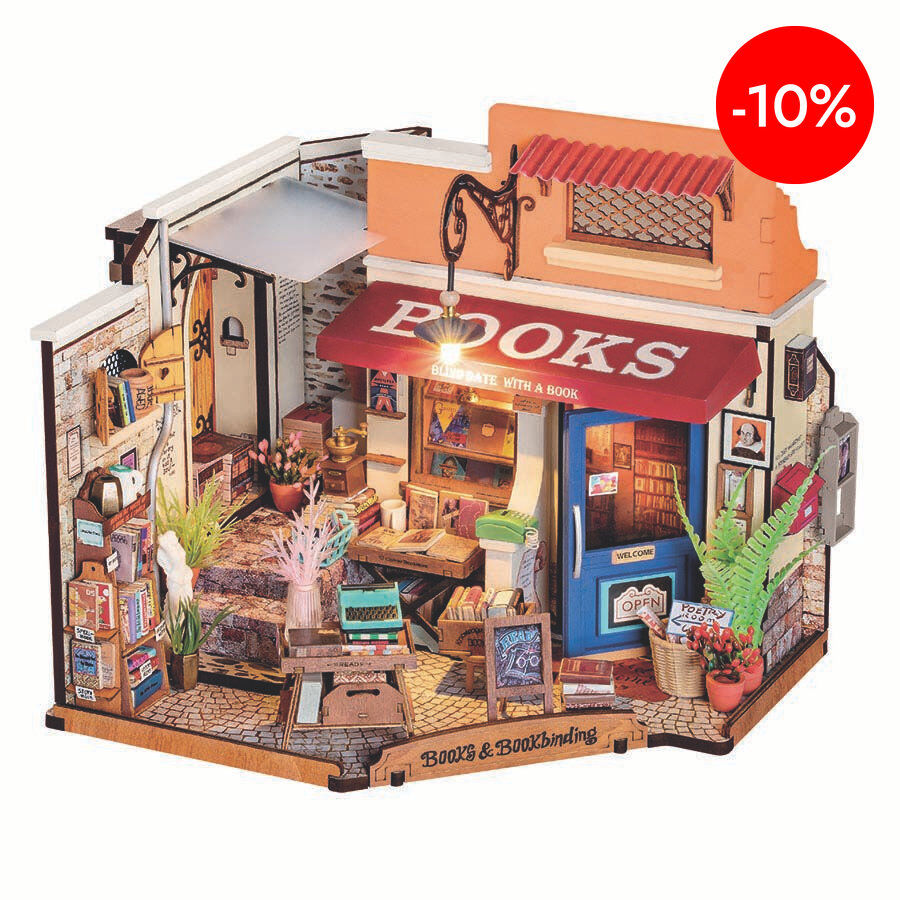 Maqueta Rolife Corner Bookstore