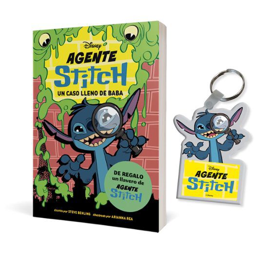 Pack Agente Stitch 1 llavero