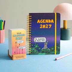 Calendario Sobremesa Tarjetas Tantanfan Castellano 2027 72Kilos