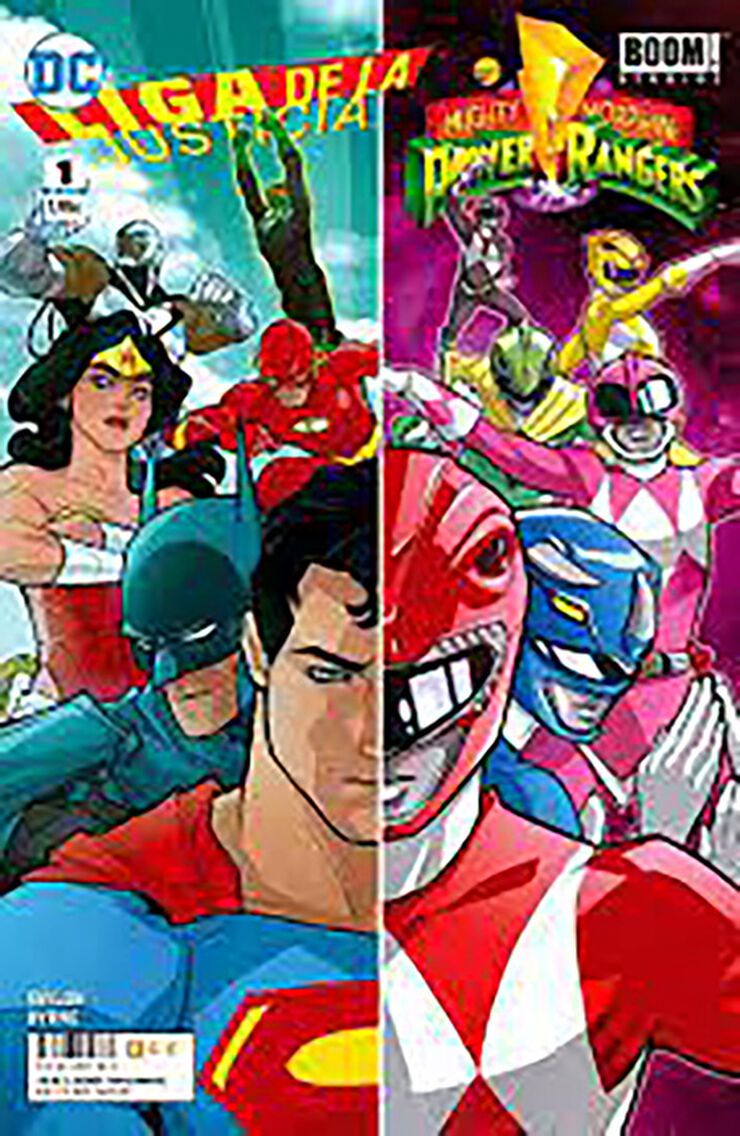 Liga de la Justicia/Power Rangers