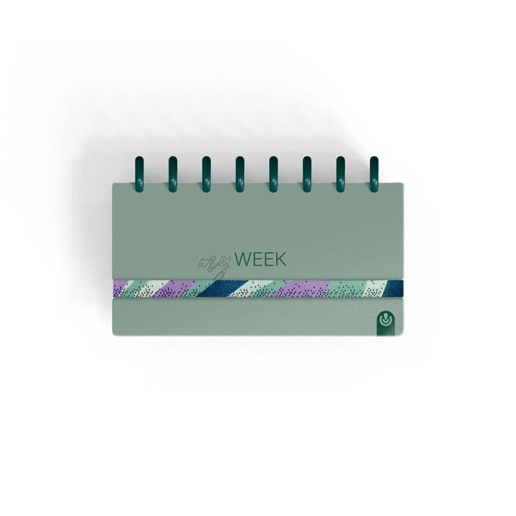 Planificador Ingeniox + check list verd menta