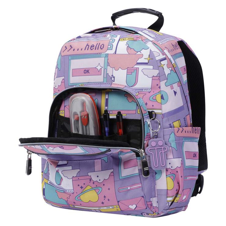 Mochila Totto Tempera Morado Ciber Mochila Totto Tempera Morado Ciber