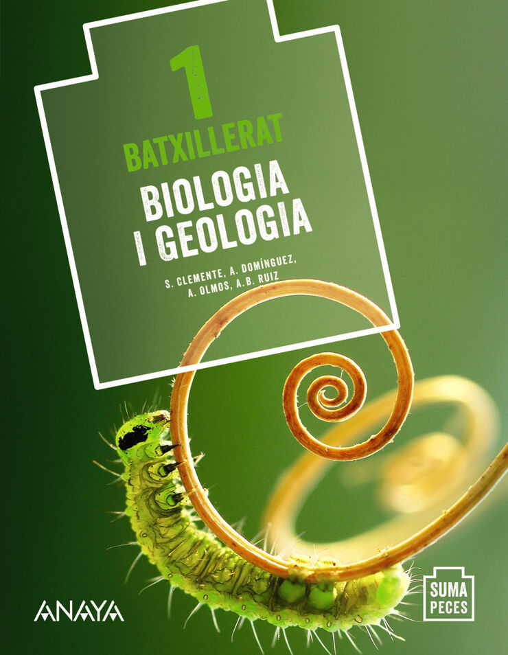 Biologia I Geologia 1R Batxillerat Anaya Text 9788469861004
