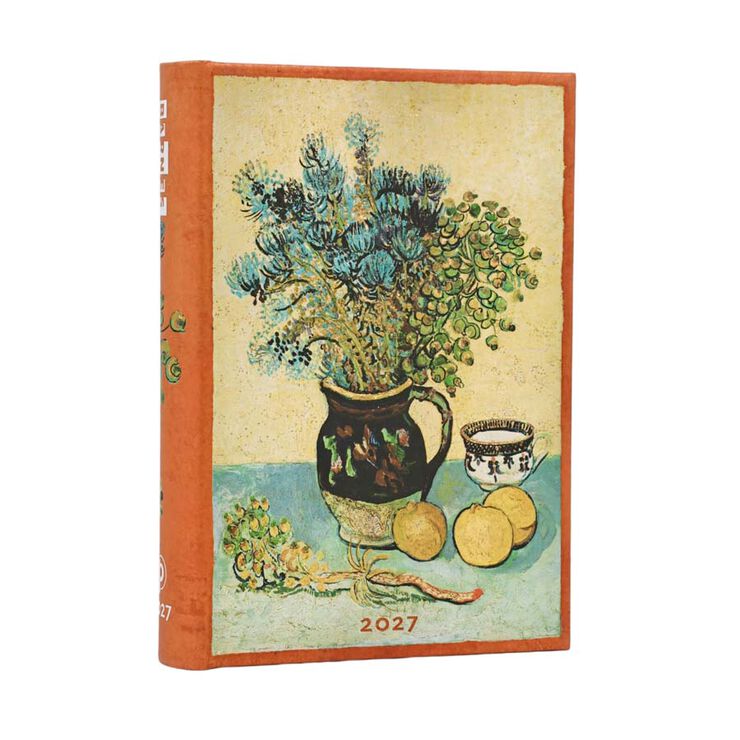 Agenda Paperblanks Mini Dia P&agrave;gina Castell&agrave; 2027 Natura Morta