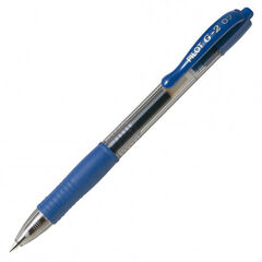 Bolígrafos Pilot G-2 azul 12u