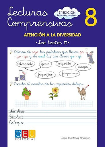 Geu lecturas comprensivas 08/3ed