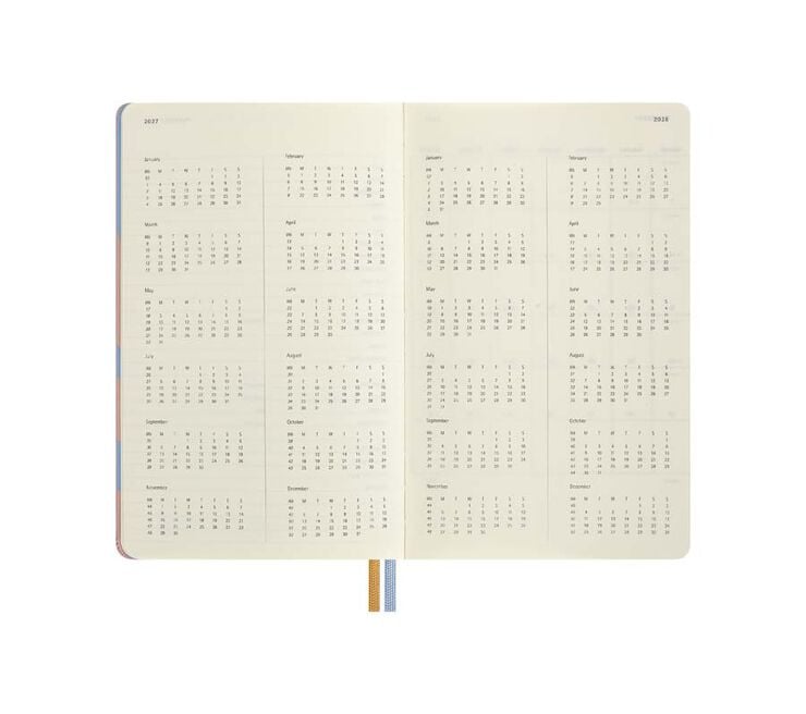 Agenda Moleskine tapa dura setmanal Large 2027 Al&iacute;cia