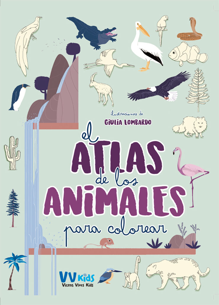 Atlas de los animales para colorear