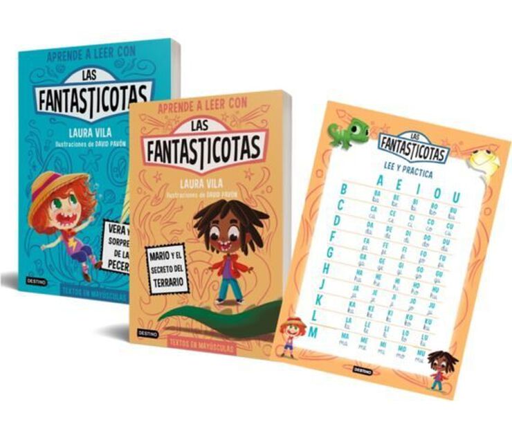 Fantasticotas 1+2 + silabario