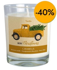 Vela Navidad Vainilla amarillo